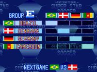 une photo d'Ã©cran de International Superstar Soccer sur Nintendo Super Nes